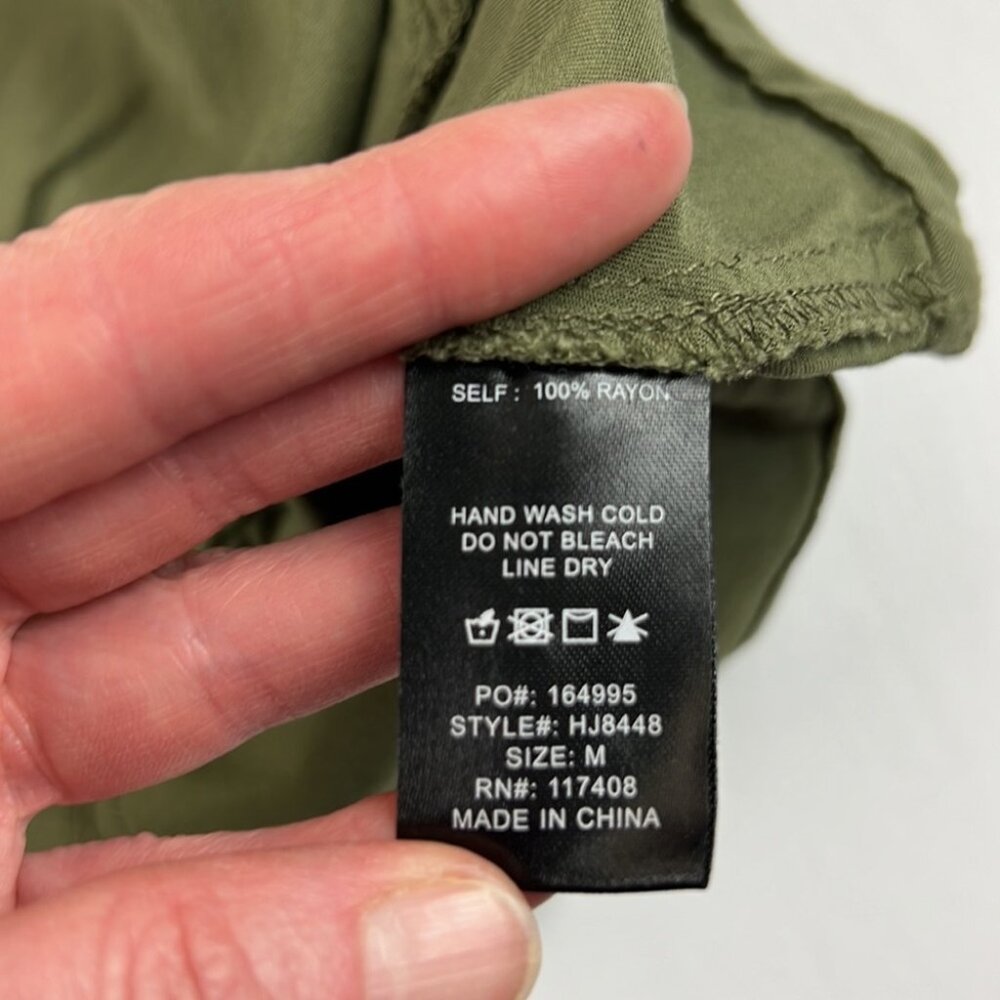 Chocolate Green Utility Hooded Vest - Picture 8 of 9